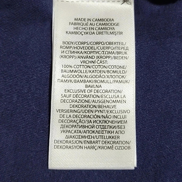 Baby Girl Ralph Lauren Ruffled Dress, Blue, Size 12M, PreOwned - Picture 7 of 8